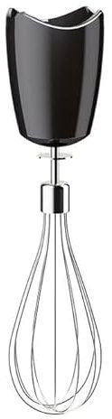FIGEVIDA Braun MQ10 Accessorio Frusta per Minipimer MQ3, MQ700, MQ5 con Sistema EasyClick, Lavabile in Lavastoviglie, Parti a Contatto con gli Alimenti Senza BPA, Nero 0X81364450