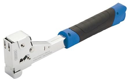 Draper Roofing Hammer Tacker - 18835 - For Type-140 Staples, 6-14mm, Soft Grip Handle
