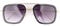 Retro Vintage Sonnenbrille Tony Stark Brille Quadratischer Metallrahmen für Männer Frauen Goggle Classic Legierung Rahmen, Schwarzer Rahmen, violette Gläser, Einheitsgröße