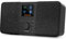 MangoKit SR20 All-in-One Stereo Smart Radio with DAB+ and Bluetooth 5.0 DAB/DAB+ & FM radio, Internet Radio, Podcasts, Mains and Battery Powered,for Home & Outdoor- Black