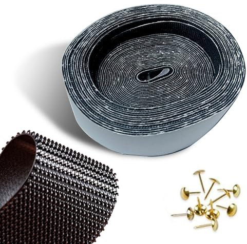 MEEYI Cierre de velcro autoadhesivo, recortable, cinta autoadhesiva, solo gancho para mosquiteras, etc. (2 cm de ancho y 2,5 m de largo + 4 cm de ancho y 5 m de largo)