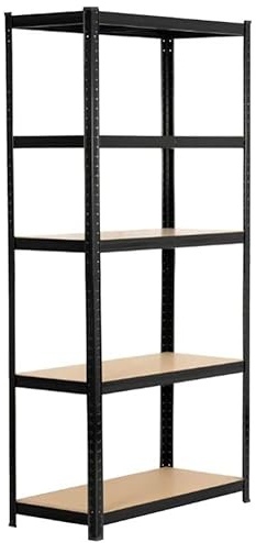 SGS 5 Tier Garage Racking 5mm MDF - 180x90x45cm