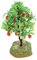JOINPAYA Simuliertes Apfelbaummodell Diorama Grasmodell Basis Mini Kiefern Bastelbäume Kleine Bäume Baumhaus Zubehör Mini Bäume Zum Basteln Obstbäume Basteln Mini Modellbäume