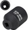 MIGUBIGU 1/2’’ 46mm Llave de Vaso Impacto 12 Caras, Llave de Vaso Multidiente, Llaves de Vaso de Doce Caras, Juego de Tuercas Multidientes de Acero al Cromo Vanadio