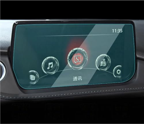 ZHjLut Kompatibel Mit Mazda 6 2018 2019 2020 8-Zoll-LCD-GPS-Navigationssystem Aus Gehärtetem Glas, Bildschirmschutzfolie Auto Navigation Schutzfolie