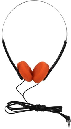 Lurrose Cuffie Auricolari Spugna Arancione