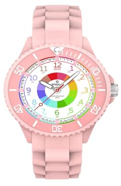 Weayege Kinderuhr Jungen Mädche,Kinder Lern Armbanduhr,Armbanduhr für Jungen,Mädchen,Kinderuhr,3ATM wasserdichte Analog Quarzuhr,Erlernen der Uhrzeit