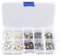 HALJIA 250pcs 10 Wert Taktile Tact Push Button Touch Schalter Micro Momentary Tact SMD Sortiment Kit + Kunststoff Box