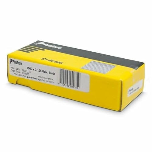 Paslode 25mm 18 Gauge C1 Series Galvanised Brad Nails 5000 Pieces Pack