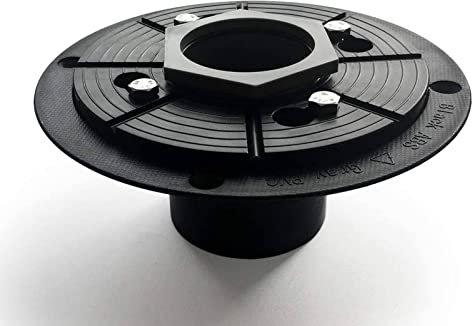 Neodrain 2-Inch ABS Sub Drain, Shower Drain Base, Shower Drain Base with Rubber Gasket for 2 inch Linear and Square Drain Installation
