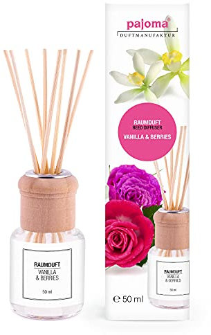 pajoma Raumduft Vanilla & Berries, 1er Pack (1 x 50 ml) in Geschenkverpackung