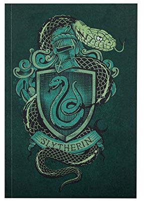 Cinereplicas Harry Potter - Notizbuch Slytherin 120s - Offizielle Lizenz