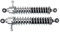 Federbeine, Stoßdämpfer hinten - 360 mm - verstellbar für SIMSON S50, S51, S53, S70, S83 - Enduro