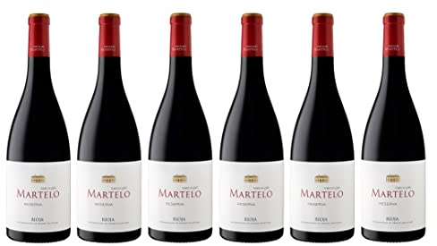 6x 0,75l - 2012er - Torre de Oña - Martelo - Reserva - Rioja D.O.Ca. - Spanien - Rotwein trocken