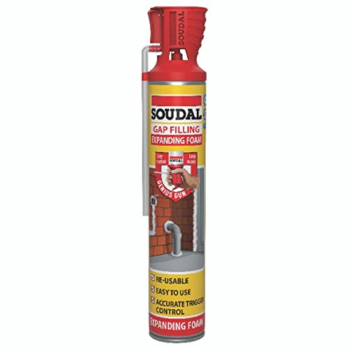 Soudal Soudabond Genius Gun Adhesive Expanding Foam 750 ml