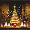Fensterbilder Weihnachten Selbstklebend Fenstersticker Fensteraufkleber WindowSticker Selbstklebend Abnehmbare Fensterdeko Schneeflocke Weihnachtsbilder Fenster Glas WeihnachtsdekoAufkleber