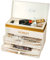 KeiCo Moet Champagne 75cl Luxe Gift Box Hampers with Glass Champagne Flutes & Solid Italian Chocolate Corkscrew (Silver)