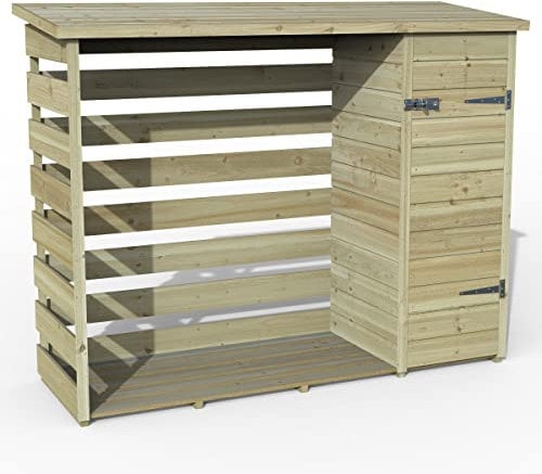 Forest Garden 6' x 2' Forest Large Premium Log and Tool Store (1.76m x 0.69m)