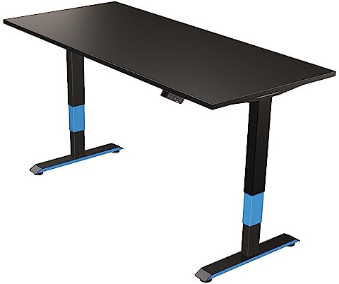 Ergotopia Desktopia GG - Premium Gaming Schreibtisch höhenverstellbar - Elektrisch höhenverstellbarer Gaming Tisch als ergonomisches Gaming Setup für maximales Spielvergnügen, 7 Jahre Garantie