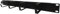 1u 4 Ring 19 Horizontal Cable Management Bar Black Cable Tidy (Pack of 10)
