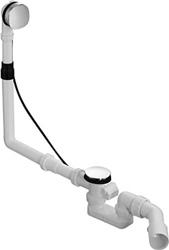 Duravit Quadroval set de vidange et de trop-plein, 792200, chrome