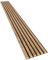 Lameo Lamellenwand 270x30x2,5cm - Holzpaneele - Wandverkleidung - Schalldämpfende Platten - Akustikpaneele - Wandpaneele Holz - Lamellenvorhang - Lamellenwand für Hause (Eichenfurnier)