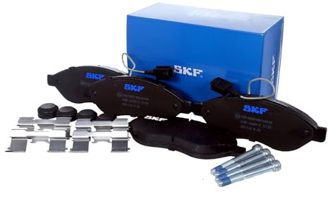 SKF Scheibenbremse Bremsbelag mit Zubehör VKBP 80009 E-4er Set - Position Vorderachse Höhe 78 mm Länge 171 mm Breite 131 mm Dicke 19 mm OE Qualität