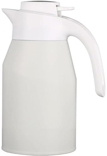 ZUMAHA 316 Edelstahl-Liner-Thermo-Kaffeekaraffe, doppelwandige isolierte Isolierflasche, Thermokaraffe mit digitalem Display-Design