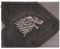 GoT Haus Stark Silber Direwolf Emblem Geldbörse / Geldbeutel Id & Karte, Grau