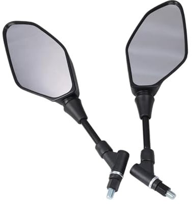 Motorrad Lenkerendenspiegel Für XJR Für 1200 Für 1300 1998-2015 Motorrad Spiegel Rearview Außenspiegel Konvex Für Für XJ6N 2009