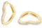 Loutade Silber 925, Herzförmige Ohrringe mit Zirkonia, Hypoallergen Geometrische Ohrringe Gold, Ohrschmuck für Damen, Mädchen, Frauen