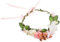 SOIMISS Zarter Blumenkranz für Die Hochzeit Brautaccessoire Blumen