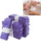 Chovbe 18Pack Nappy Bin Refills, Smellproof Diaper Bags for Nappy Bin, Diaper Pail Refills, Nappy Disposal Bags for Tommee Tippee, Angelcare, Twist and Click(Purple, 4.5m Each)