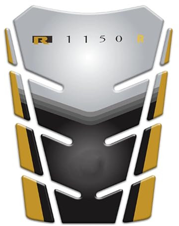 VQLDPX Protezione Serbatoio Antiscivolo Adesivo Serbatoio Carburante Moto per BMW R1150R R 1150 R Adesivi Serbatoio Benzina Decalcomanie Serbatoio Protector Adesivi Serbatoio Moto(Colore 2)