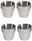 Genérico Molde para Flan 12 unidades Flanera Individual Molde de flan liso Molde gelatinas Molde para pastelitos Molde redondo (9 cm / 12 Unidades)
