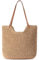 Shimmerz Gehäkelte Strandtasche für Damen, Sommer Strand Einkaufstasche, Weiche Geflochtene Handtaschen Schultertasche für Urlaub