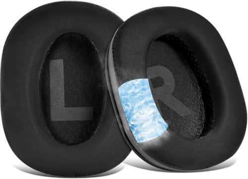 Lukvcoe Kühlgel Ohrpolster für Logitech G Pro, G Pro X Kopfhörer | für G Pro X 2 und G Pro X SE Kopfhörer. Hochwertige Kopfhörerpolster mit Geräuschisolierungsschaum