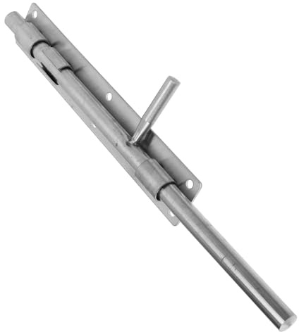 DIKACA Pestillo de Piso para Puerta de Acero Inoxidable Cerrojo Resistente y Duradero para Portón Reja y Ventana Cierre Seguro para Exteriores y Granjas Fácil Instalación