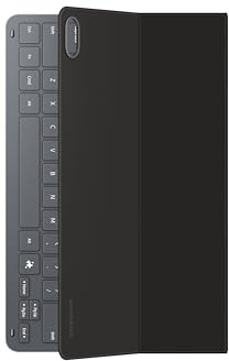 Samsung Book Cover Custodia per tastiera sottile, Galaxy Tab S11, colore nero, design sottile, chiave AI, supporto magnetico