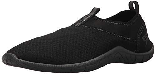 Speedo Mens Tidal Cruiser Water Shoe, Black/Dark Gull Grey, 9 US
