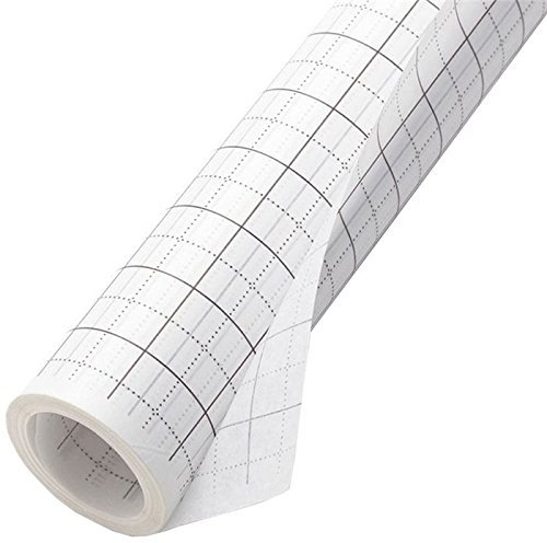 Schnittmuster-Seidenpapier mit Zentimeterraster, 0,8 m breit, 15 m
