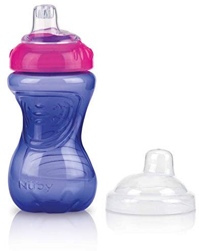 Nûby - Gobelet Anti-Goutte Easy Grip -Violet-300ml