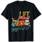 Das Leben ist wie Jazz Musik Improvisation Saxophon T-Shirt