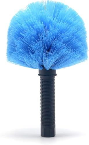 Eversprout Extendable Cobweb Duster with Blue Polyester Head, Aluminium Handle, 4 Feet Length