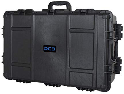 DCB Cases - Element 7975 Transportkoffer Kamerakoffer Fotokoffer Werkzeugkoffer, Hartschalen-Universalkoffer mit Rollen Teleskopgriff, Wasserdicht Outdoor Trolley, Wetterfest, Stoßfest 797x518x313mm