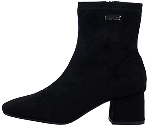 LES TROPEZIENNES PAR M. BELARBI Damen Daniela Stiefelette, Schwarzes Wildleder, 41 EU Weit