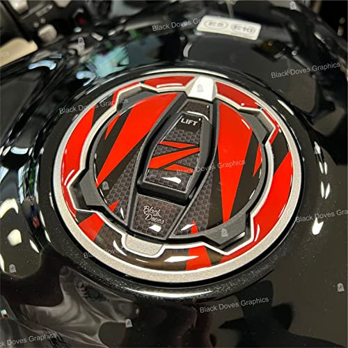 Harzaufkleber kompatibel mit Tankdeckel Motorrad Kawasaki für Modelle Z400 Z650 Z900 Ninja 400 650 Versys X 300 1000