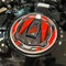 Harzaufkleber kompatibel mit Tankdeckel Motorrad Kawasaki für Modelle Z400 Z650 Z900 Ninja 400 650 Versys X 300 1000