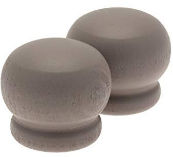 Cosy Madera Color, Ø28 | 2 Puntas Manzana | Topo