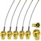 TUOLNK 5er Pack 6 Zoll SMA/IPX Verlängerungskabel - Schott MHF4 RF Pigtail WLAN Antennen Verlängerungskabel 0,81 mm SMA/IPX Pigtail Koaxialkabel